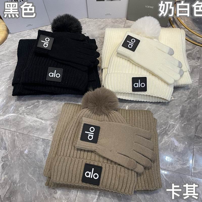 Alo Scarf Hat Gloves hm05